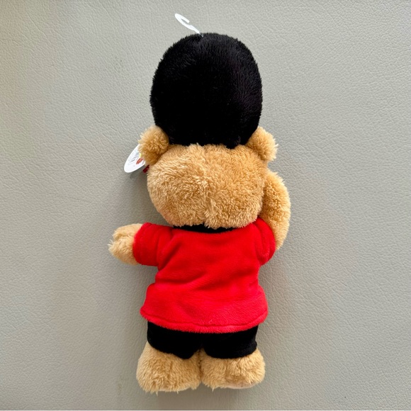 London Gift: British Queens Guard Brown Plush Teddybear & 2 Bottle Openers | NEW - Picture 4 of 6